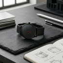 Urban Black — Relógio Masculino Minimalista