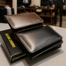 Carteira Masculina Slim Couro Legítimo Modelo L