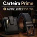 Carteira Prime + Ganhe 1 Cinto Dupla Face