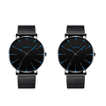 Relógio Masculino Minimalista - Geneva Eclipse