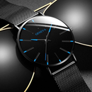 Relógio Masculino Minimalista - Geneva Eclipse