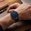 Relógio Masculino Minimalista - Geneva Eclipse
