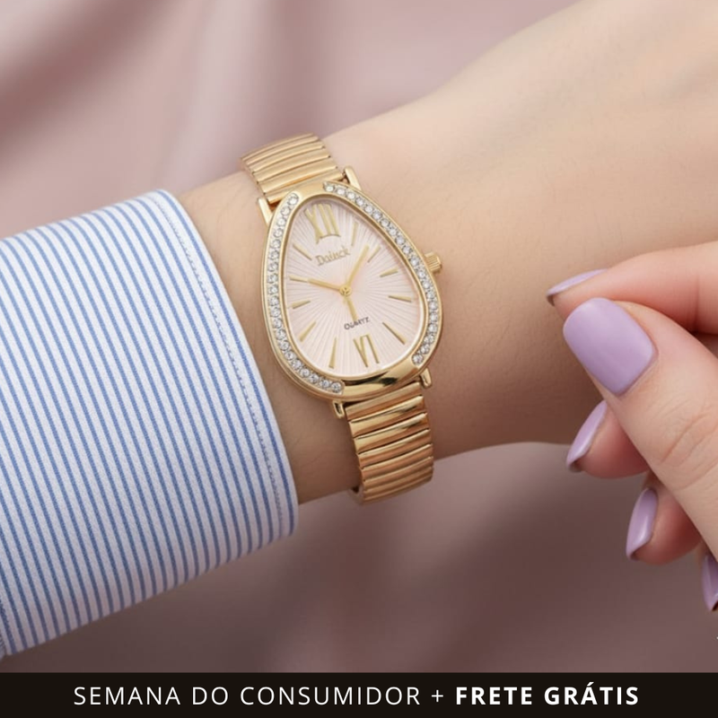 Relógio Feminino Luna Slim - Pulseira Ajustável - Lare