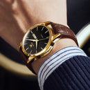 Relógio Luxo Orient Leather