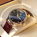 Relógio Luxo Orient Leather