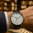 Relógio Premium Analógico em Couro Casual