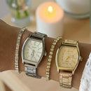 Relógio Moderno Clássico Doluck + Case