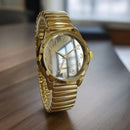 Relógio Quartz Elástica Analógico Redondo