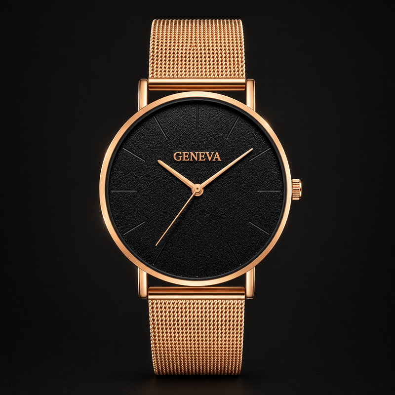 Relógio Feminino Geneva Minimalista
