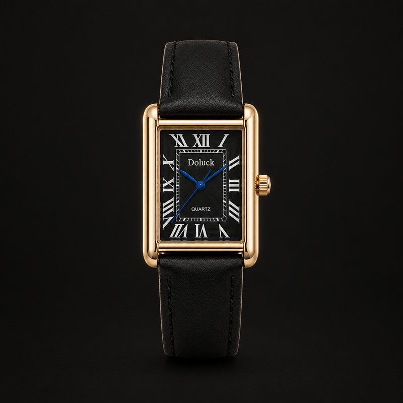 Relógio Feminino Élise Quadrado Minimalista